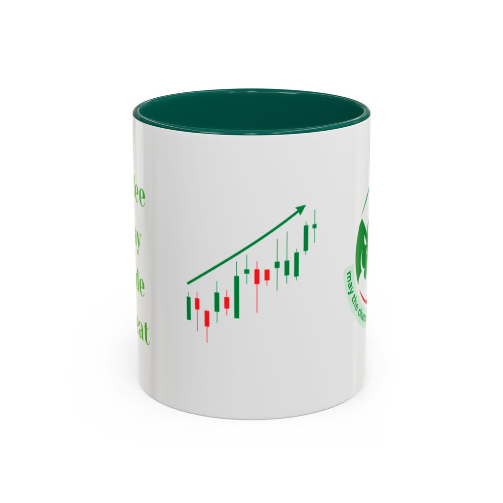 Coffee Pray Trade Repeat Mug – 'May the Charts Be Ever in Your Favor' Coffee Cup