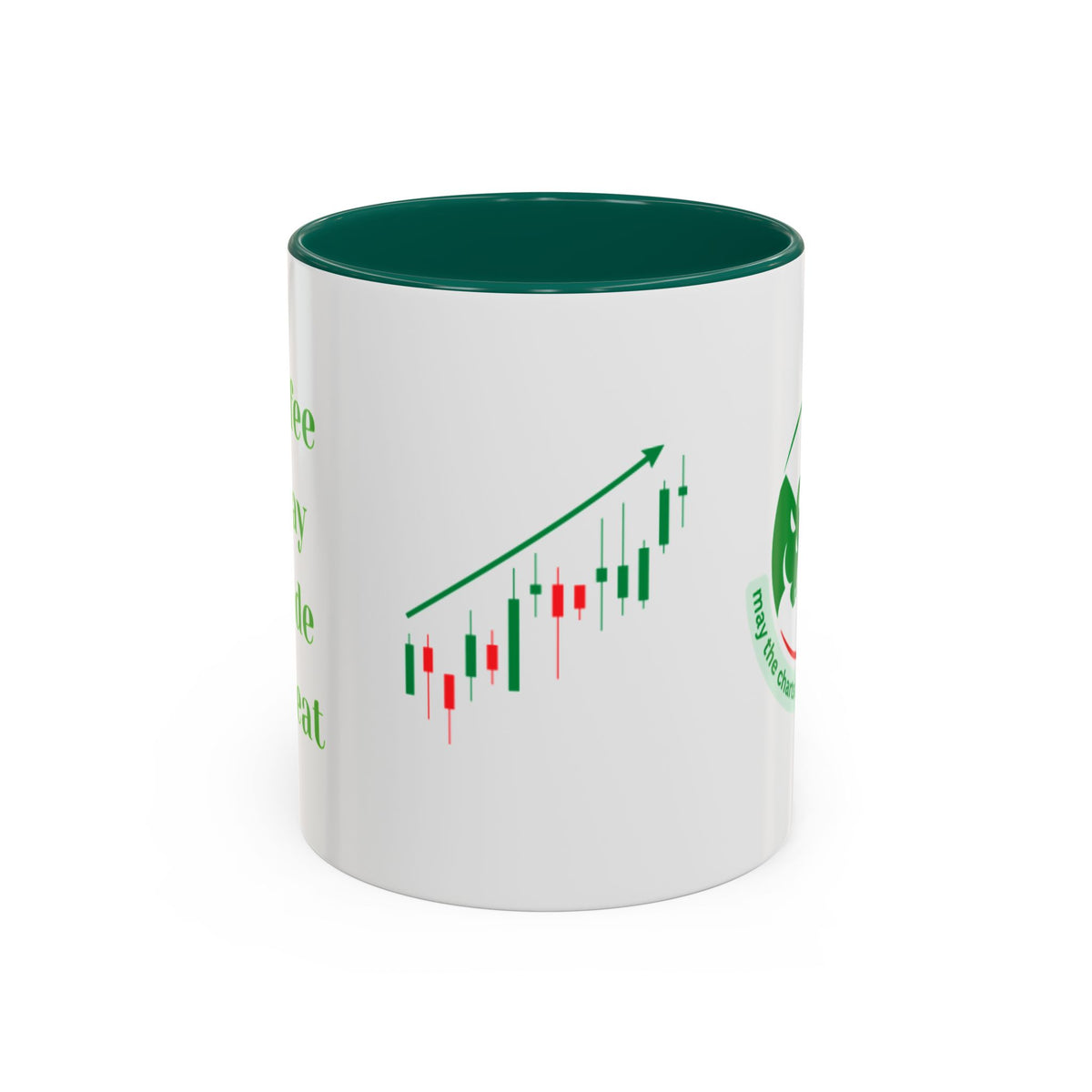 Coffee Pray Trade Repeat Mug – 'May the Charts Be Ever in Your Favor' Coffee Cup